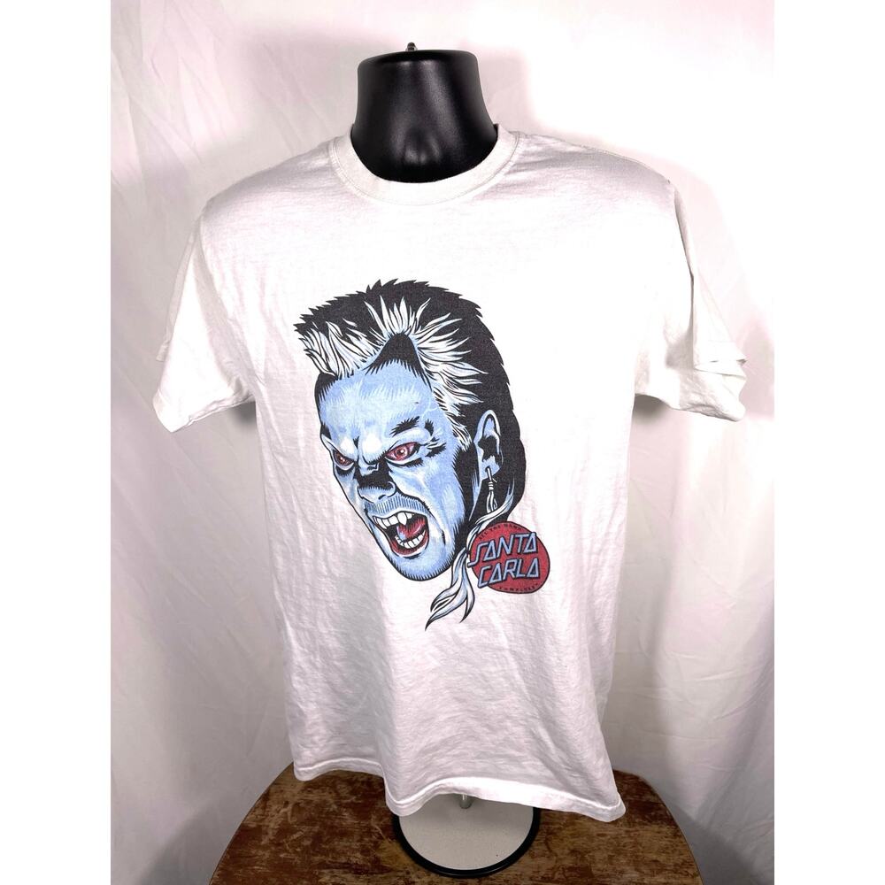Santa Carla Vampire Graphic Tee White M